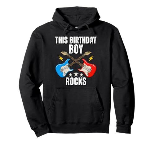 7. Geburtstag Rockmusik Geburtstag Junge Musiker Party Kinder Pullover Hoodie 7. Geburtstag Rockmusik Geburtstag Junge Musiker Party Kinder Pullover Hoodie von Rock Music Birthday Ideas, Guitar Birthday Wear