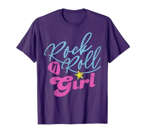 Rock N Roll Girl Violett Darla T-Shirt von Rock N Roll Girl