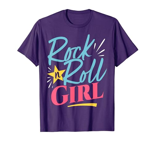 Rock N Roll Girl Violett Darla Violett T-Shirt von Rock N Roll Girl