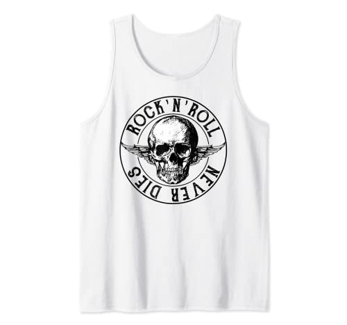 Rock N Roll Rockstar Rock Band Motiv Für Damen Herren Rocker Tank Top von Rock N Roll Kleidung von JOHN ROMEO