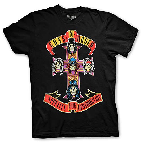 Guns N' Roses Appetite for Destruction offiziell Männer T-Shirt Herren (X-Large) von Rock Off Trade