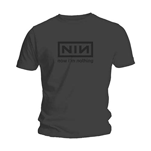 Nine Inch Nails Now I'm Nothing offiziell Männer T-Shirt Herren (X-Large) von Rock Off Trade