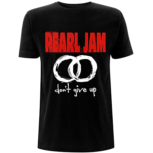 Pearl Jam Don't Give Up offiziell Männer T-Shirt Herren (X-Large) von Rock Off Trade