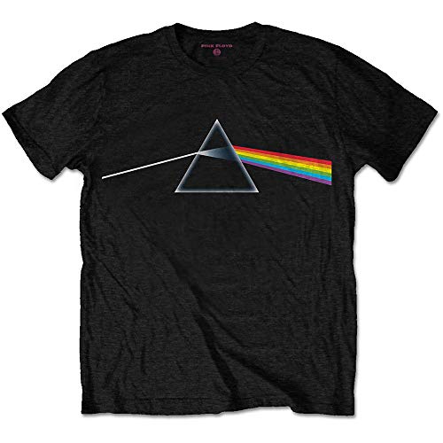 Pink Floyd Dark Side of The Moon Album offiziell Männer T-Shirt Herren (X-Large) von Rock Off Trade