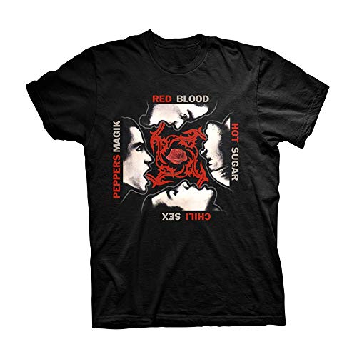 Red Hot Chili Peppers Blood/Sugar/Sex/Magic offiziell Männer T-Shirt Herren (Medium) von Rock Off Trade