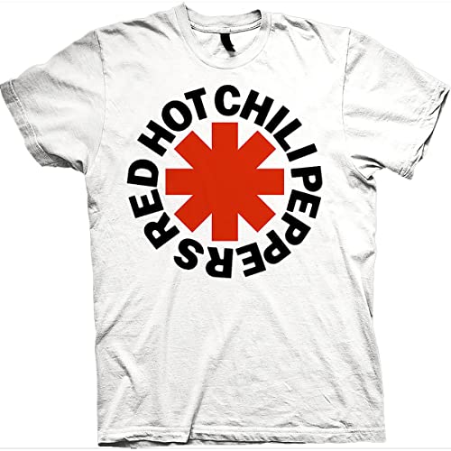 Red Hot Chili Peppers Red Asterisk offiziell Männer T-Shirt Herren (X-Large) von Rock Off Trade