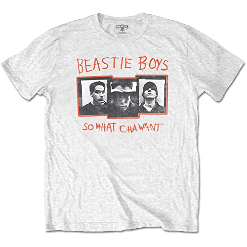 The Beastie Boys So What Cha Want offiziell Männer T-Shirt Herren (Medium) von Rock Off Trade