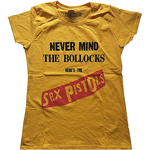 Sex Pistols The T Shirt Never Mind The Bollocks Original Album offiziell Damen M von Rocks-off