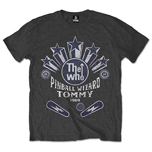 The Who Pinball Wizard Flippers offiziell Männer T-Shirt Herren (Large) von Rock Off Trade