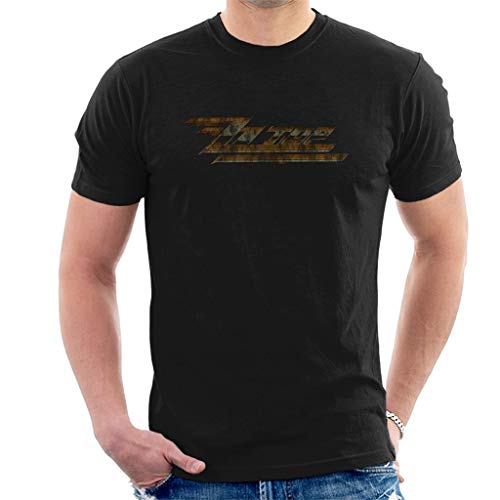 ZZ Top Twin Zees Vintage Kurzarm Herren T-Shirt Schwarz Large von Rockoff Trade