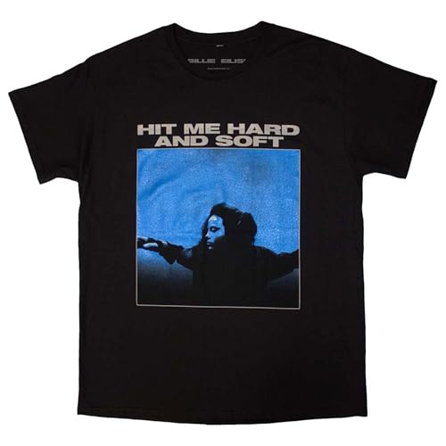 Billie Eilish Hit Me Hard and Soft Tracklist T Shirt XXL von Rock Off officially licensed products