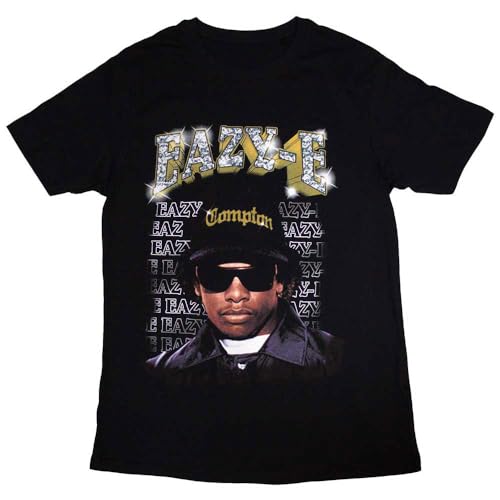 Eazy E Compton Logo T Shirt S von Rock Off officially licensed products