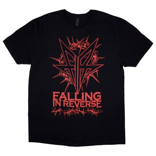 Falling In Reverse Thorns Band Logo T Shirt XXL von Rock Off officially licensed products