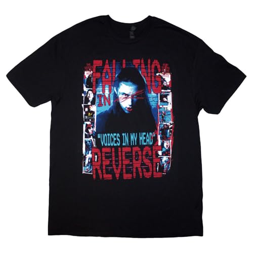 Falling In Reverse Voice Collage T Shirt XXL von Rock Off officially licensed products