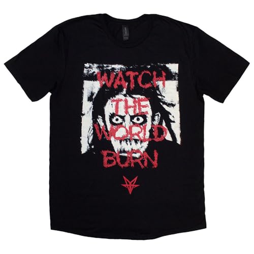 Falling In Reverse World Burn T Shirt M von Rock Off officially licensed products