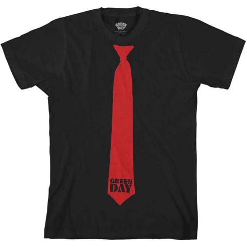 Green Day Tie offiziell Männer T-Shirt Herren (X-Large) von Rock Off officially licensed products