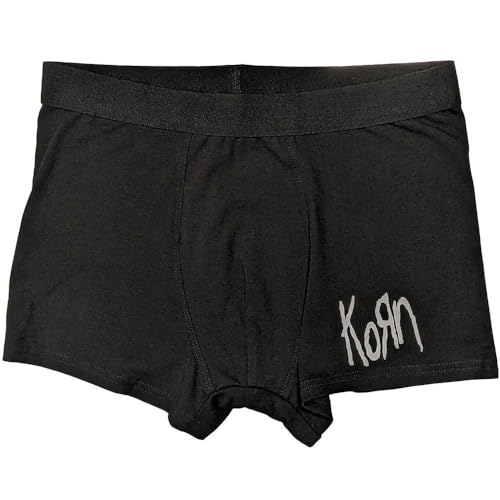 Rock Off officially licensed products Korn Band Logo Boxer Kurze Hosen M von Rock Off officially licensed products