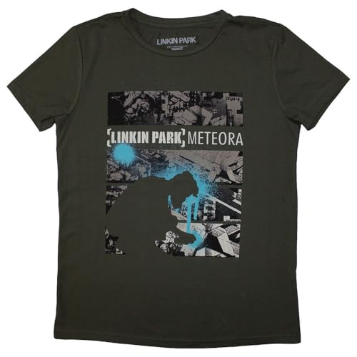 Linkin Park Meteora Drip Collage Damen T Shirt L von Rock Off officially licensed products