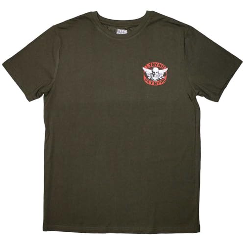 Lynyrd Skynyrd Mini Biker Patch Logo T Shirt L von Rock Off officially licensed products