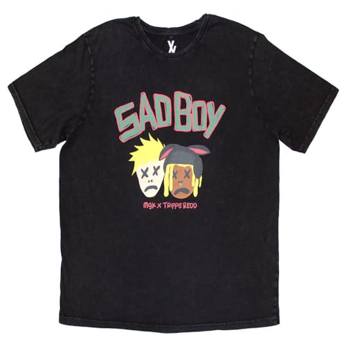 Machine Gun Kelly Sad Boy Limited Edition 999 Only Premium Wash T Shirt M von Rock Off officially licensed products