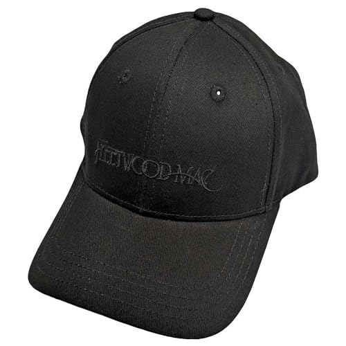 Rock Off officially licensed products Fleetwood Mac Text Band Logo Baseball Cap One Size von Rock Off officially licensed products