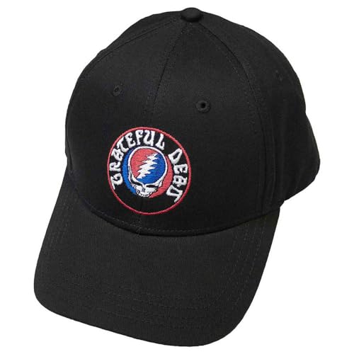 Rock Off officially licensed products Grateful Dead Steal Your Face Logo Baseball Cap One Size von Rock Off officially licensed products