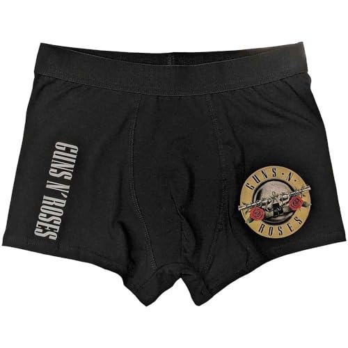 Rock Off officially licensed products Guns N' Roses Classic Band Logo Boxer Kurze Hosen M von Rock Off officially licensed products