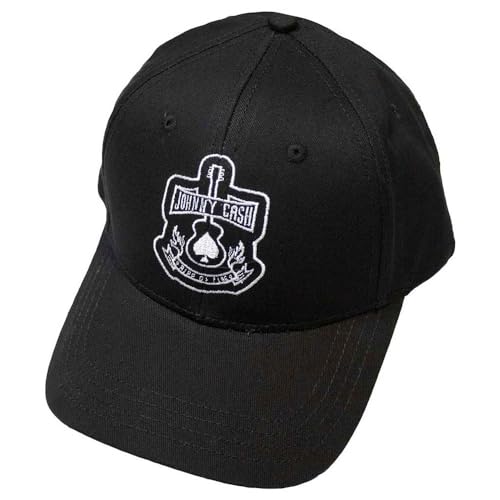 Rock Off officially licensed products Johnny Cash Guitar Logo Baseball Cap One Size von Rock Off officially licensed products