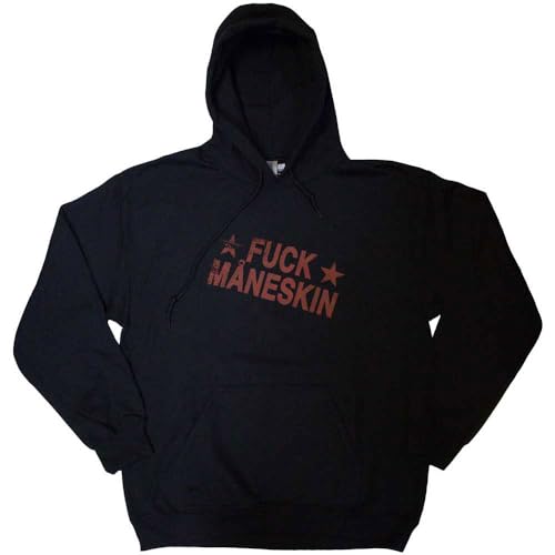 Rock Off officially licensed products Maneskin Band Logo Pullover Kapuzenpullover M von Rock Off officially licensed products