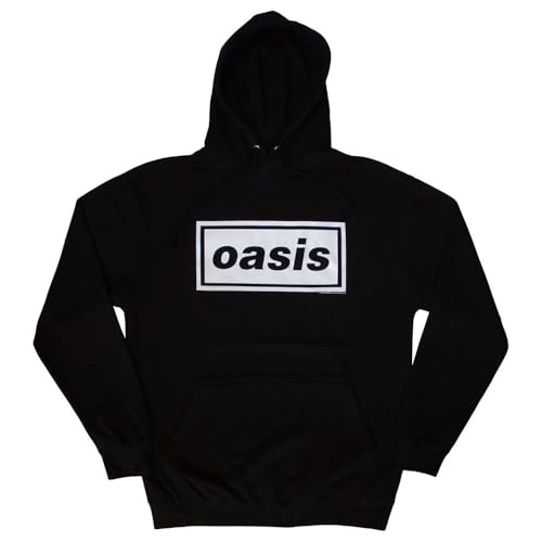 Rock Off officially licensed products Oasis Decca Band Logo Pullover Kapuzenpullover S von Rock Off officially licensed products