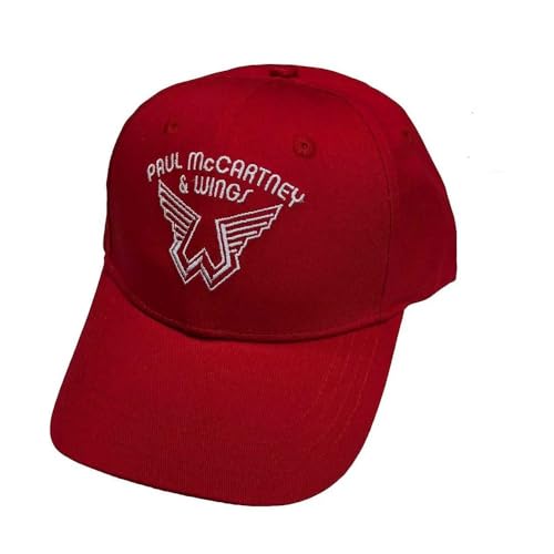 Rock Off officially licensed products Paul McCartney Wings Logo Baseball Cap One Size von Rock Off officially licensed products