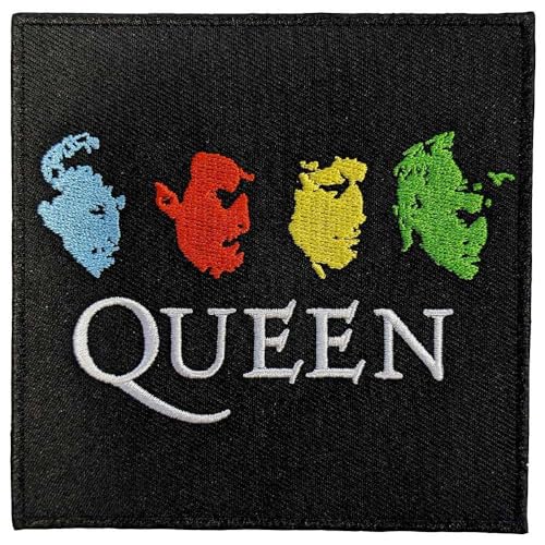 Rock Off officially licensed products Queen Hot Space Tour 82 Woven Patch Accessory Size von Rock Off officially licensed products
