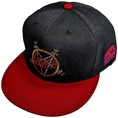 Rock Off officially licensed products Slayer Hell Awaits Band Logo Baseball Cap One Size von Rock Off officially licensed products