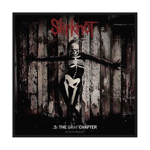Rock Off officially licensed products Slipknot The Gray Chapter Woven Patch Accessory Size von Rock Off officially licensed products