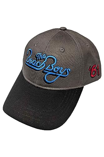 Rock Off officially licensed products The Beach Boys Baseball Cap 65 Band Logo Nue offiziell Schwarz One Size von Rock Off officially licensed products