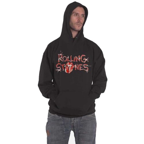 Rock Off officially licensed products The Rolling Stones Kapuzenpullover Hackney Diamonds tracklist offiziell Herren XL Rock Off officially licensed products The Rolling Stones Kapuzenpullover Hackney Diamonds tracklist offiziell Herren XL von Rock Off officially licensed products