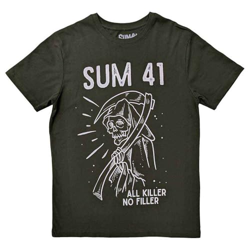 Sum 41 Reaper Band Logo T Shirt XL von Rock Off officially licensed products