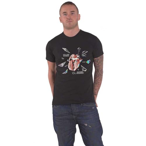 The Rolling Stones T Shirt Hackney Diamonds Explosion Nue offiziell Unisex M von Rock Off officially licensed products