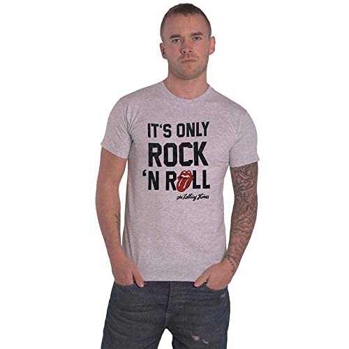 The Rolling Stones T Shirt It's Only Rock N Roll Nue offiziell Herren Grau XXL The Rolling Stones T Shirt It's Only Rock N Roll Nue offiziell Herren Grau XXL von Rock Off officially licensed products