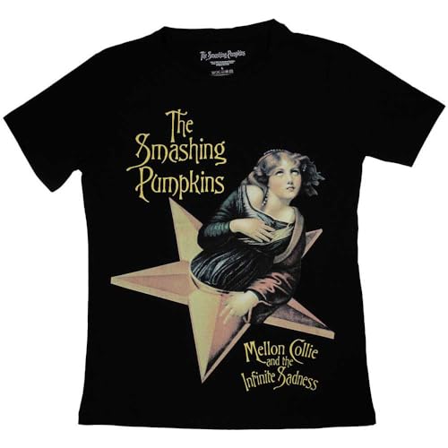 The Smashing Pumpkins Mellon Collie Damen Skinny Fit T Shirt L von Rock Off officially licensed products