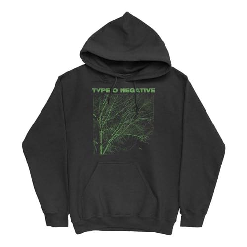 Type O Negative Kapuzenpullover Tree Band Logo Nue offiziell Herren Schwarz XL von Rock Off officially licensed products