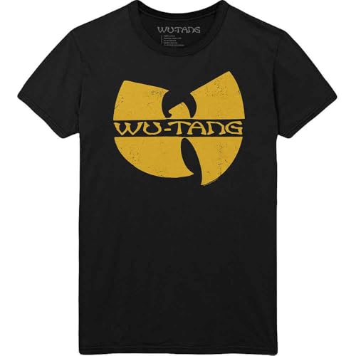 Wu-Tang Clan Logo offiziell Männer T-Shirt Herren (Large) von Rock Off officially licensed products