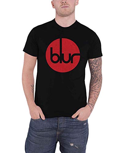 Blur T Shirt Circle Band Logo Britpop Park Life Nue offiziell Herren von Rocks-off