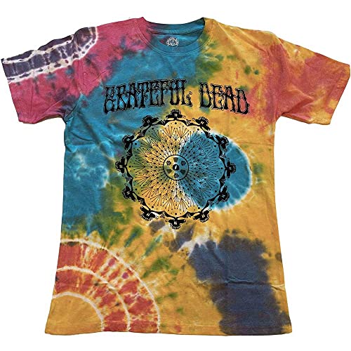 Grateful Dead May '77 Vintage offiziell Männer T-Shirt Herren (Large) von Rock Off officially licensed products