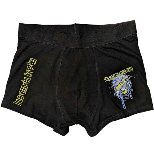 Rock Off officially licensed products Iron Maiden Powerslave Head Boxer Kurze Hosen M von Rock Off officially licensed products