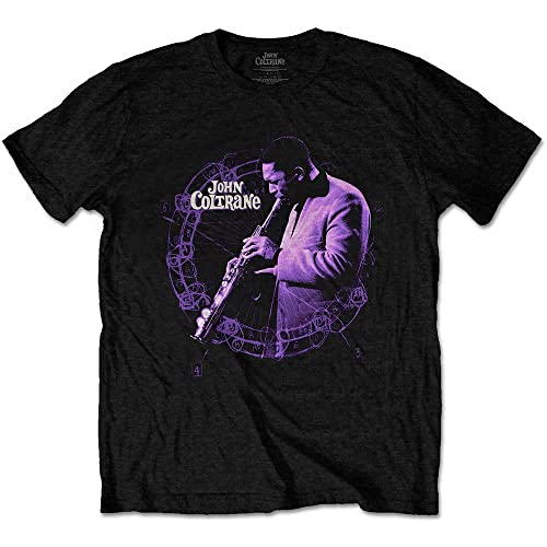 John Coltrane Circle Live offiziell Männer T-Shirt Herren (X-Large) von Rock Off