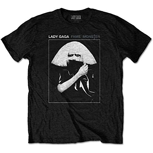 Lady Gaga Fame offiziell Männer T-Shirt Herren (Medium) von Rocks-off