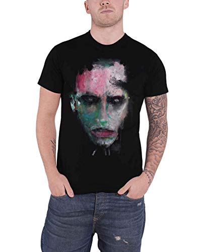 Marilyn Manson T Shirt We Are Chaos Back Print Logo Nue offiziell Schwarz M von Marilyn Manson