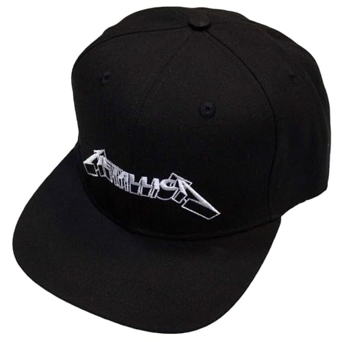 Metallica 3D Band Logo Snapback Baseball Cap One Size Metallica 3D Band Logo Snapback Baseball Cap One Size von Rock Off