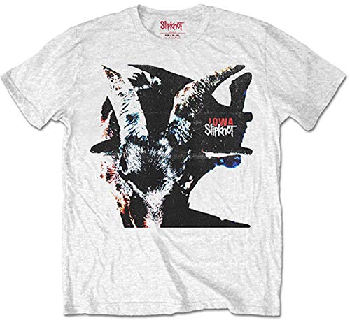 Slipknot Iowa Goat Shadow offiziell Männer T-Shirt Herren (Medium) von Rock Off